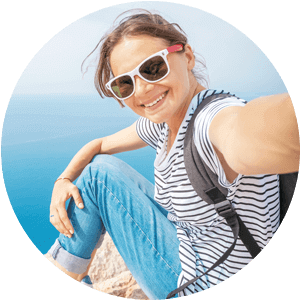 InstaCam mobile live video chat preview